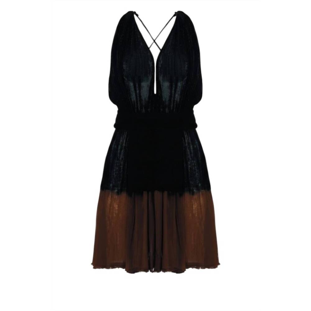 NEW CARAVANA women's hera gauze short dress in tie dye